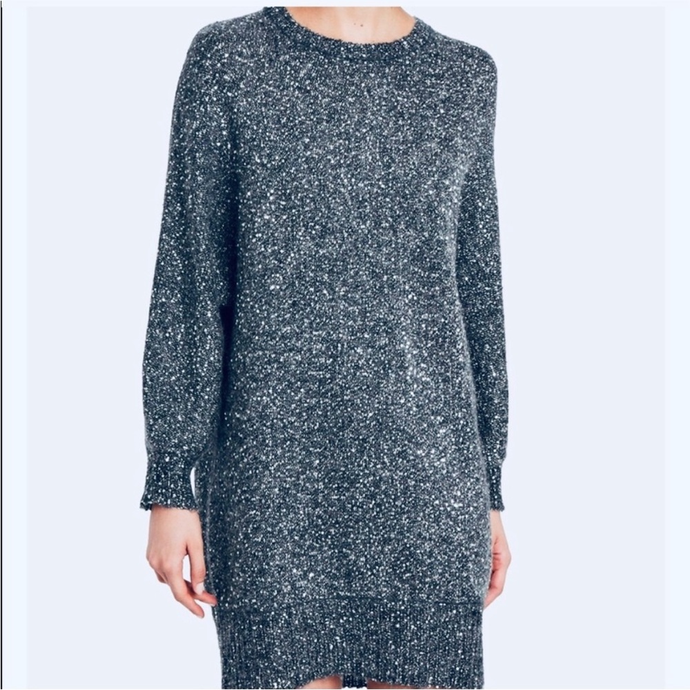 Frame Sequin Sweater Dress Sz. Small
